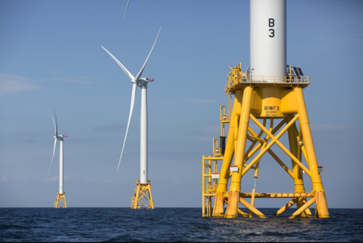 Biden impulsó la energía eólica marina frente a la costa de Nueva Jersey