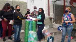 Madres hicieron una donación a cárcel de menores Ciudad Caracas por brote de tuberculosis (Foto)
