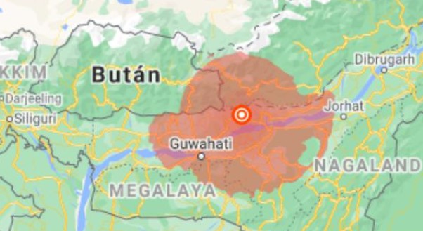 Un fuerte terremoto sacude el estado indio de Assam