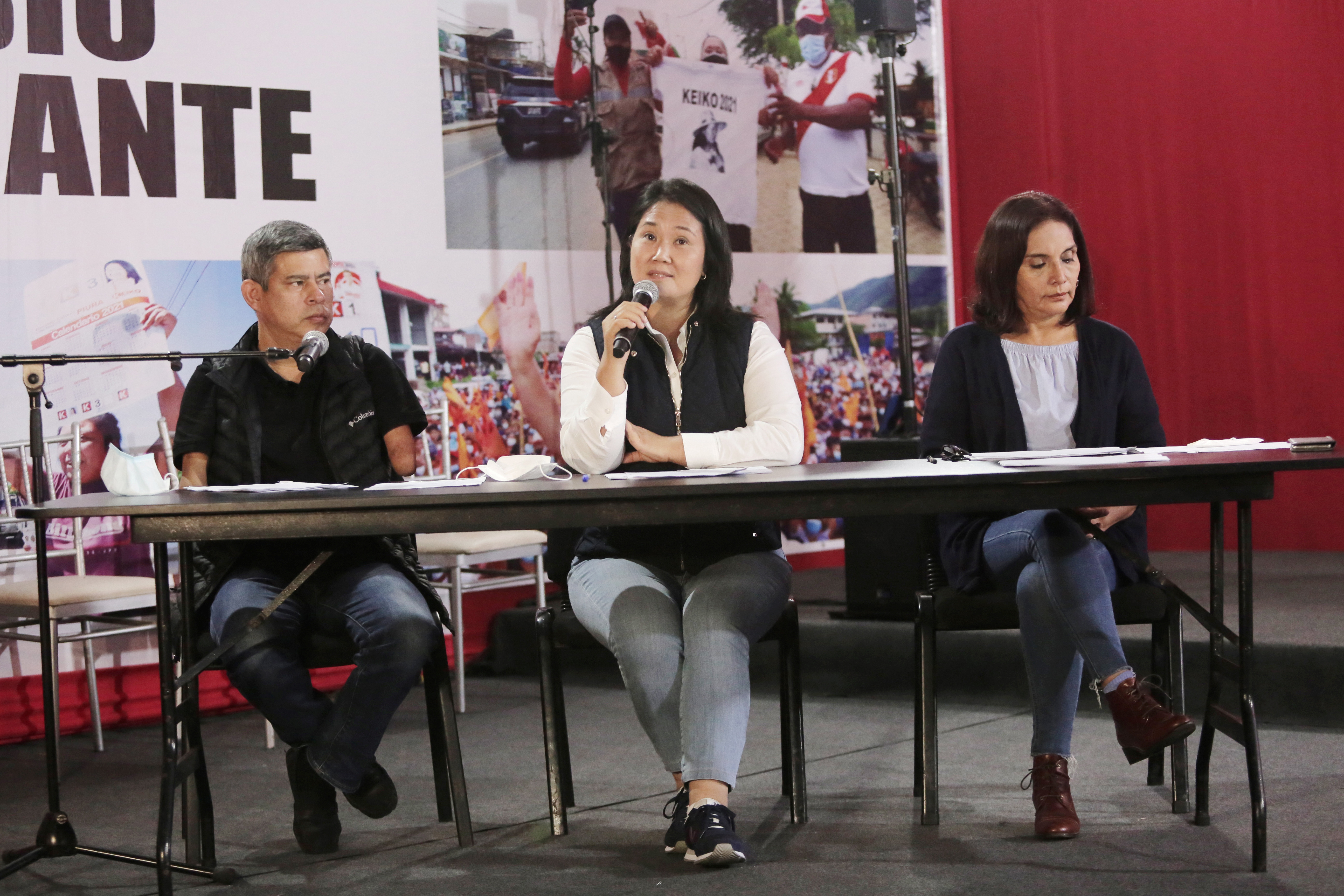 Keiko Fujimori denuncia un “fraude sistemático” en los comicios