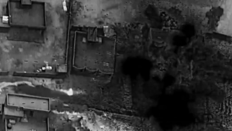 EEUU publicó imágenes de sus ataques aéreos contra milicias sirias “respaldadas por Irán”