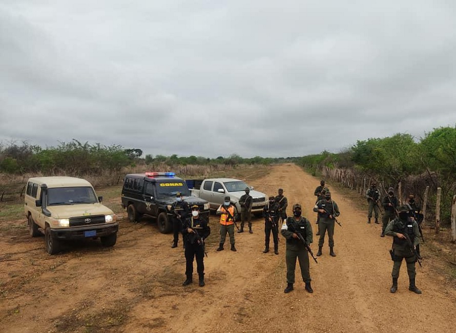 Por más de 30 minutos se cayeron a tiros Guardias Nacionales y antisociales en Guárico