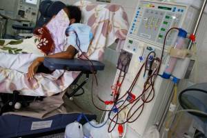 Más 150 pacientes renales en Aragua están en riesgo de muerte por los constantes apagones