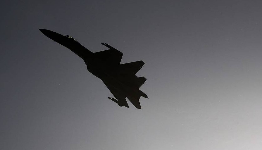 Un avión Su-35 cae en el Lejano Oriente de Rusia y el piloto logra eyectarse