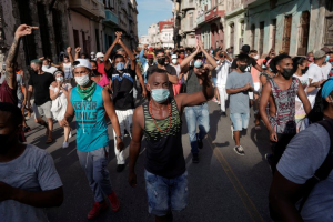 Tras las protestas y la represión en Cuba, el dictador Miguel Díaz-Canel dijo que “los manifestantes tuvieron la respuesta que merecían”