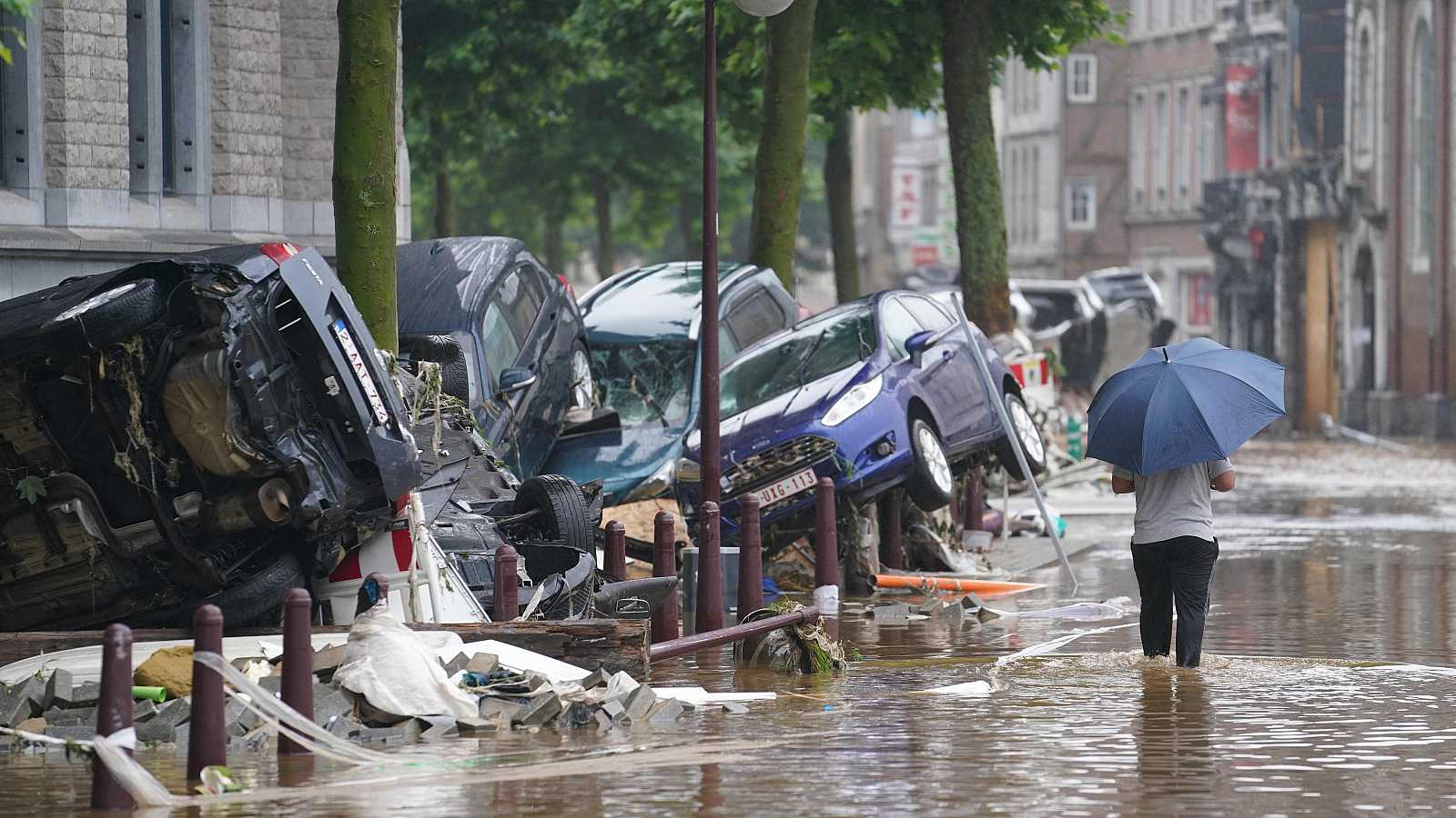 Asciende a 27 el número de fallecidos en las inundaciones en Bélgica