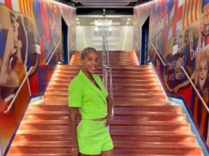 “Yo aún no me lo creo”: Yulimar Rojas mostró su emoción tras homenaje en el Camp Nou (Foto)