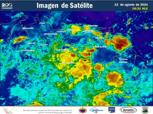 Venezuela en alerta: Inameh reporta cielos nublados en varios estados del país este #12Ago