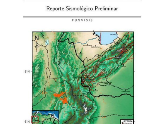 Se registró sismo de magnitud 3.5 al sur de San Antonio del Táchira 