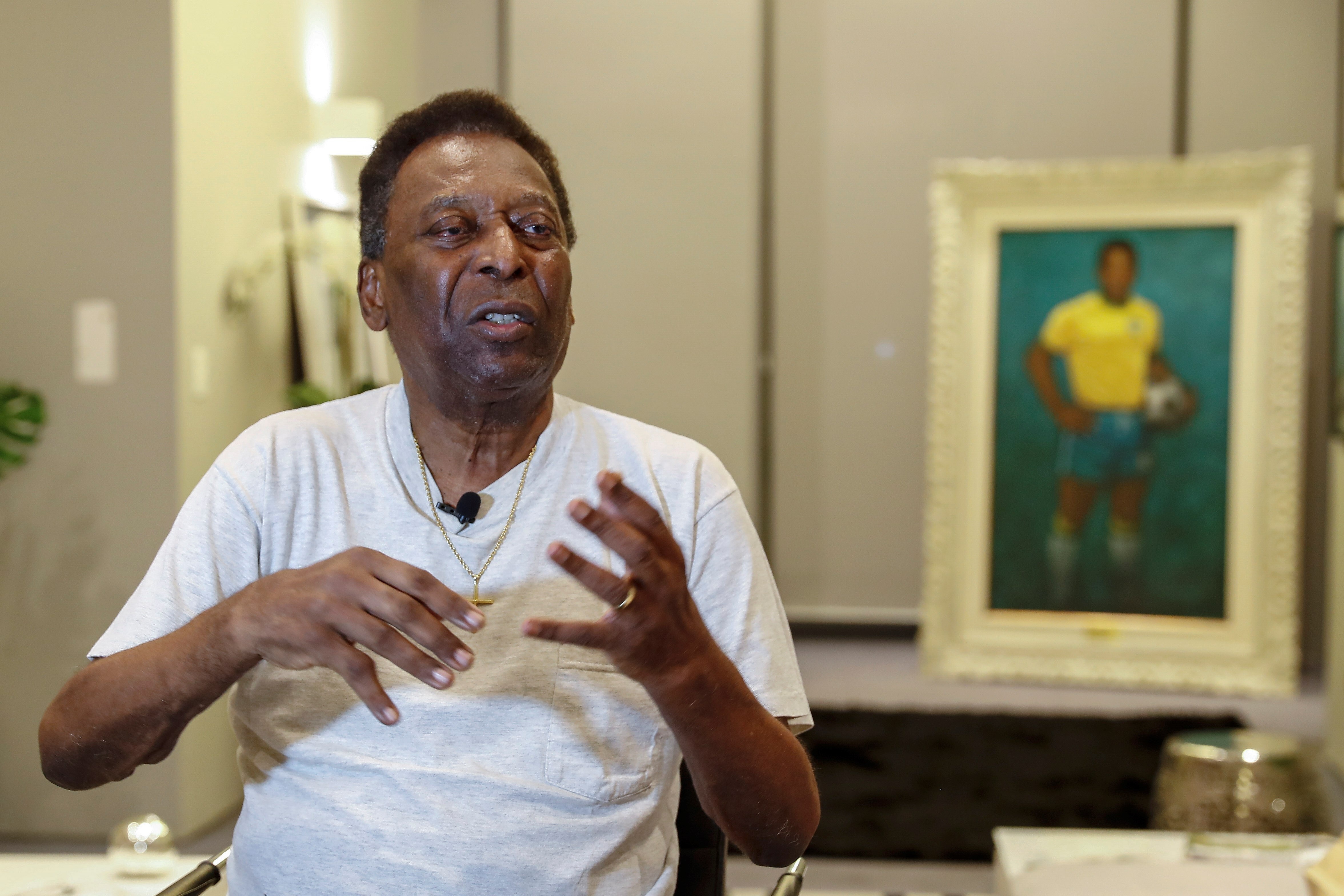 Pelé recibió el alta médica y seguirá su tratamiento del tumor de colon