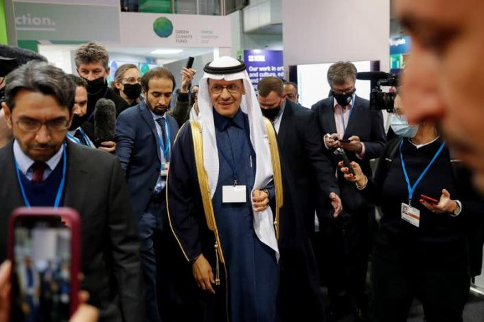 Ministro saudí dice que lucha contra el cambio climático no debe evitar ninguna energía en particular