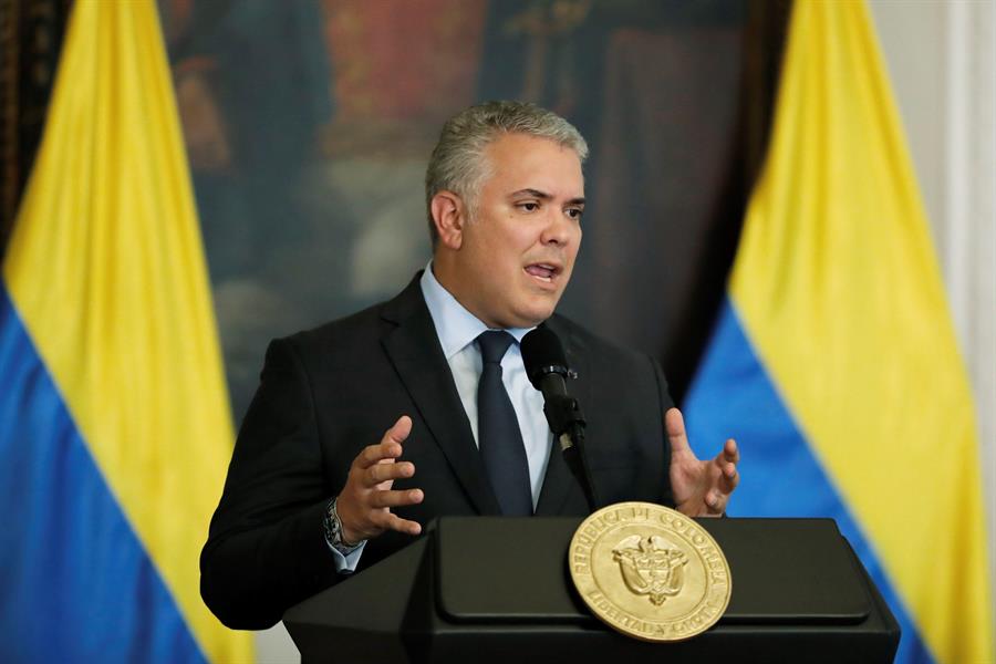 Duque recordó que el régimen de Maduro ampara a grupos terroristas