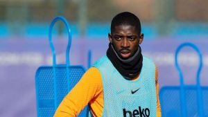A pesar de la polémica Dembélé regresa a los entrenamientos del Barcelona
