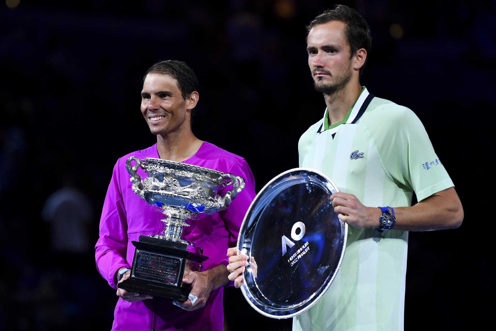 El Kremlin felicita a Nadal por su victoria sobre el ruso Medvédev