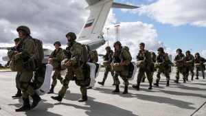 Russian forces arrive in Belarus for joint military drills