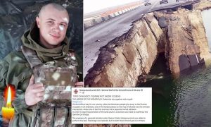Infante de marina ucraniano se hizo estallar con un puente para contener a las tropas rusas en Crimea