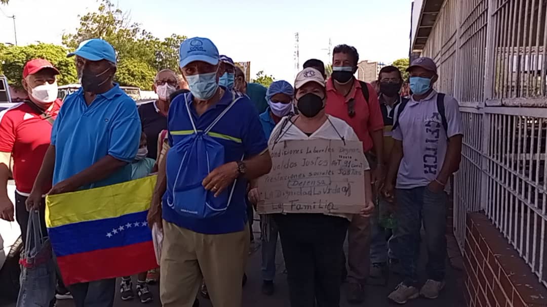 Con Sistema Patria, chavismo desintegró los sueldos: Gremios protestaron en Margarita por mejoras salariales