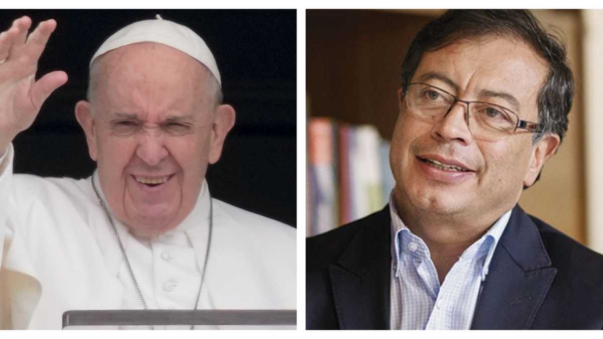 Papa Francisco recibirá al candidato colombiano Gustavo Petro en el Vaticano