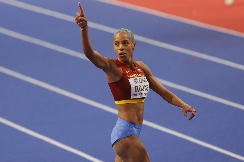 Yulimar Rojas consiguió su boleto al Mundial de Eugene, tras superar la marca mínima en el salto largo (VIDEO)