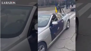 Ucranianos no se dejan: Instalaron ametralladora en un BMW para enfrentar a los rusos (VIDEO)