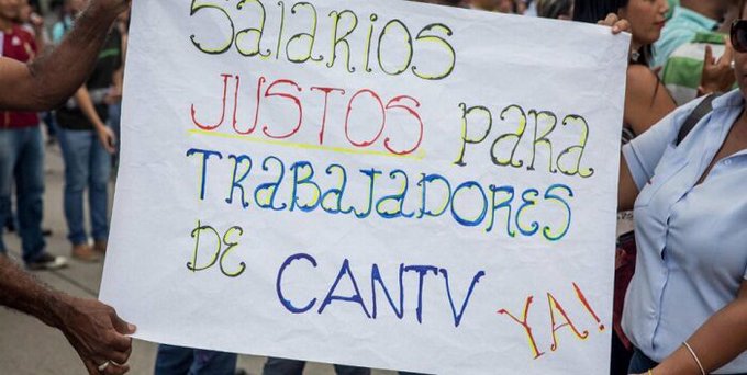 Jubilados de Cantv denuncian ausencia total del Estado de Derecho #4Abr