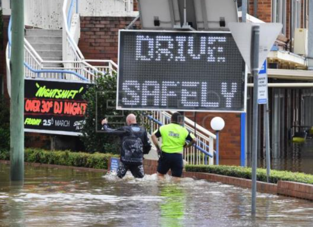 Australia declara emergencia nacional por inundaciones en el este del país