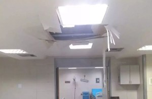 Se cayó el “parapeto” del gobernador chavista de Anzoátegui en el Hospital Luis Razetti (FOTO)