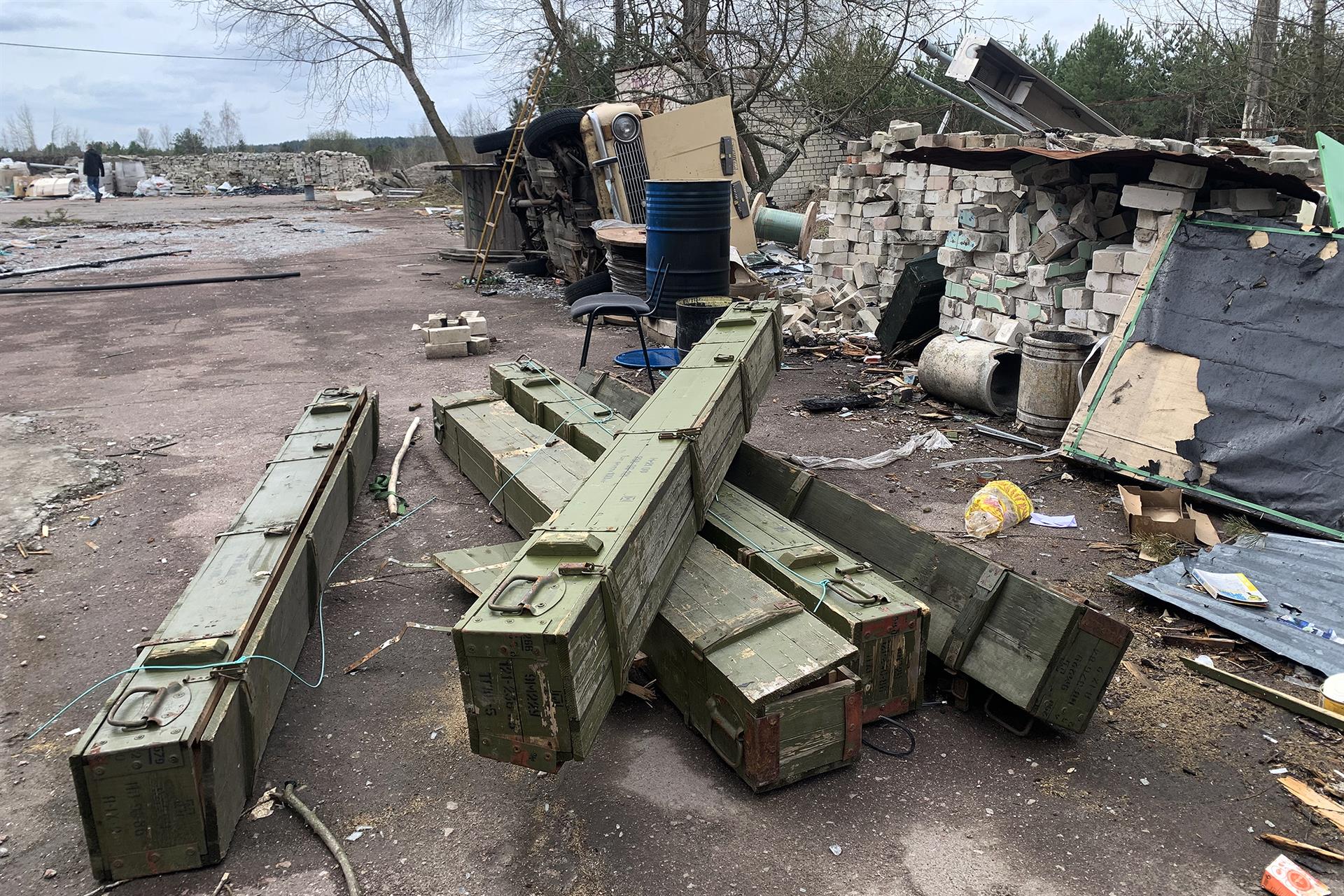 Rusia afirma haber destruido un arsenal de armas occidentales en el oeste de Ucrania