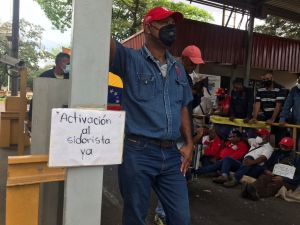 Sidor paralizada: trabajadores cumplen 48 horas de protesta para exigir ajuste salarial (FOTOS)
