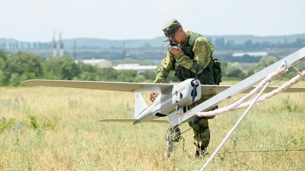 Orlan-10, un dron espía ruso convertido en la burla del ejército ucraniano (VIDEO)