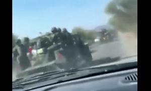 Civiles armados persiguiendo a militares: El VIDEO que muestra la violencia desmedida en Michoacán