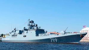 ¿Jaque mate? Principal fragata rusa en el Mar Negro fue alcanzada por misiles ucranianos