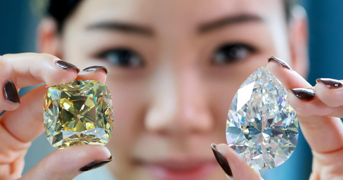 La subasta de dos de los diamantes más preciados del mundo levanta pasiones