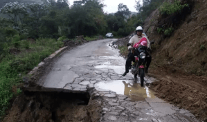 Incomunicados habitantes de El Morro y Los Nevados en Mérida debido a las fuertes lluvias