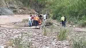 Tragedia en Táchira luego que un niño cayera desde un puente colgante al río Torbes