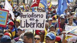 Las intimidaciones hacia los periodistas se incrementó en Venezuela en el mes de agosto