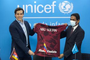La Federación Venezolana de Fútbol y Unicef firman alianza para trabajar por la infancia