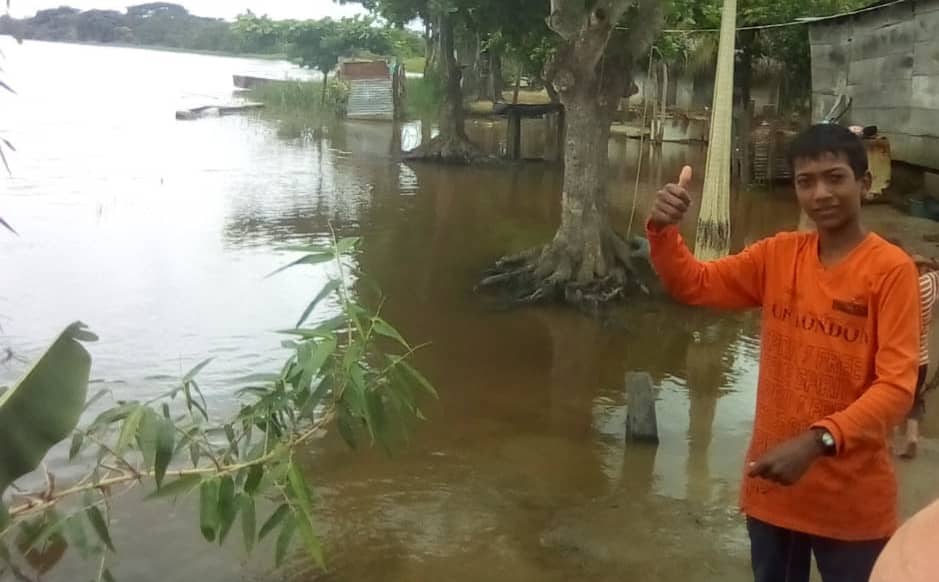 Aumentan los afectados por lluvias en Barinas: a 80 familias de Pedraza se les metió a sus casas el río Apure