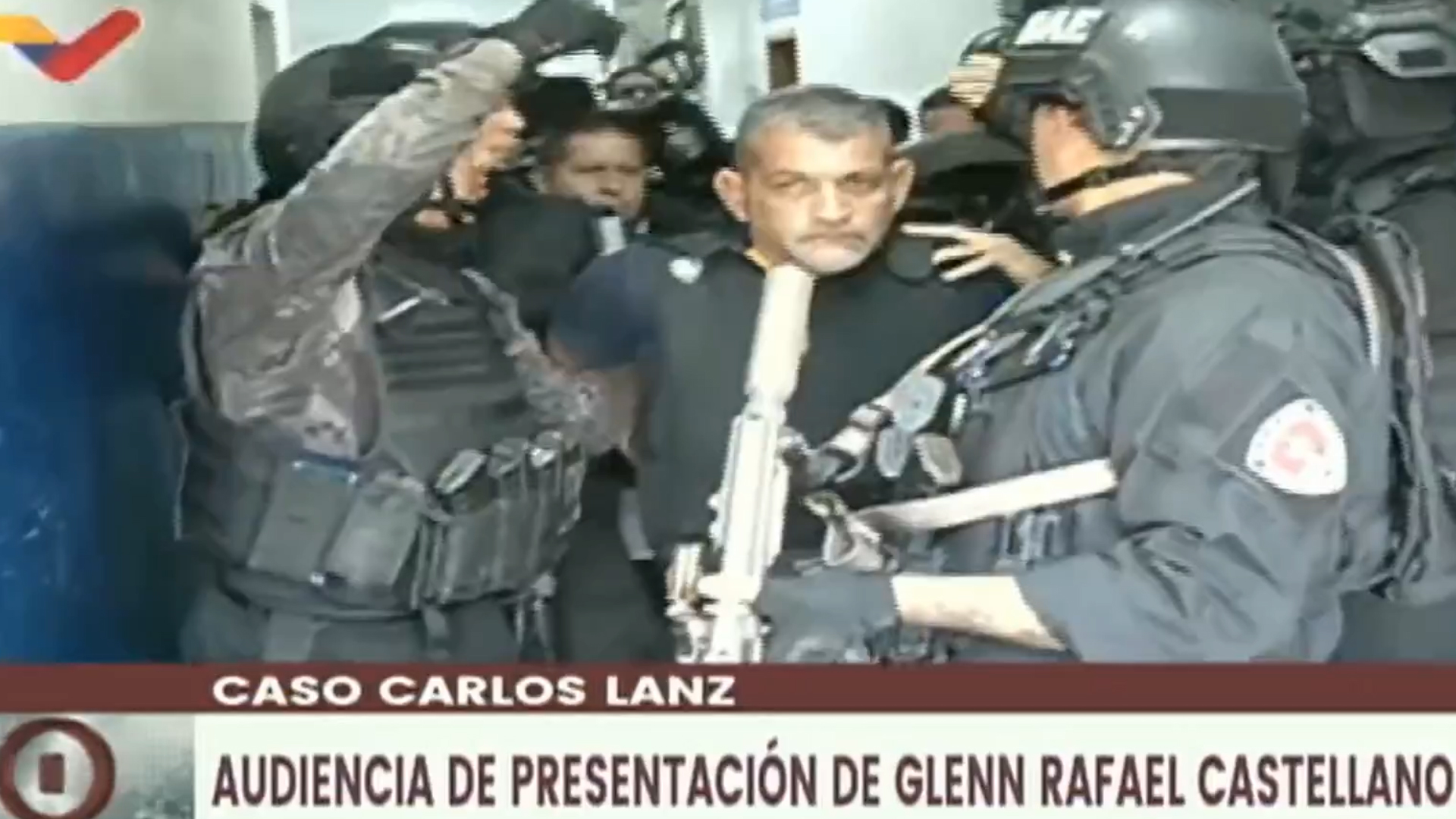 Audiencia de presentación de Glenn Castellano por el asesinato de Carlos Lanz (Fotos y Video)
