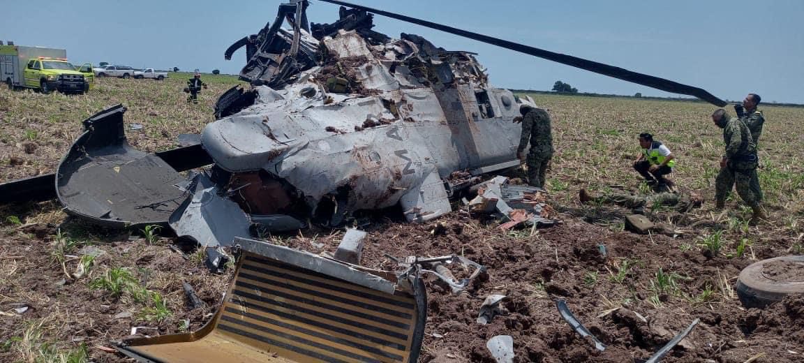 Helicóptero de la Marina de México se desplomó y dejó múltiples muertos en Sinaloa
