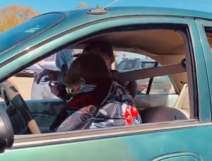 Así es el “car-jitsu”, el peculiar deporte de contacto que solo se practica en el interior de los vehículos (Video)