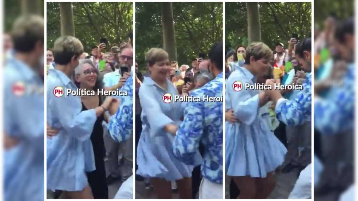 EN VIDEO: La esposa de Petro vuelve a demostrar que el baile no se le da