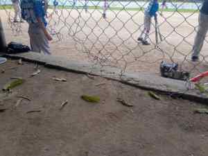 Chavismo abandonó el campo de béisbol donde entrenan al menos 100 niños de Bejuma