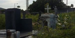 El monte alimenta la inseguridad en el cementerio de Juan Griego en Margarita