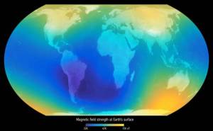 Así es el “aterrador” sonido del campo magnético de la Tierra captado por satélites
