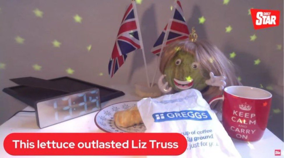 “¡Ganó la lechuga!”: el insólito “desafío” sobre el gobierno de Liz Truss en Reino Unido que se hizo viral