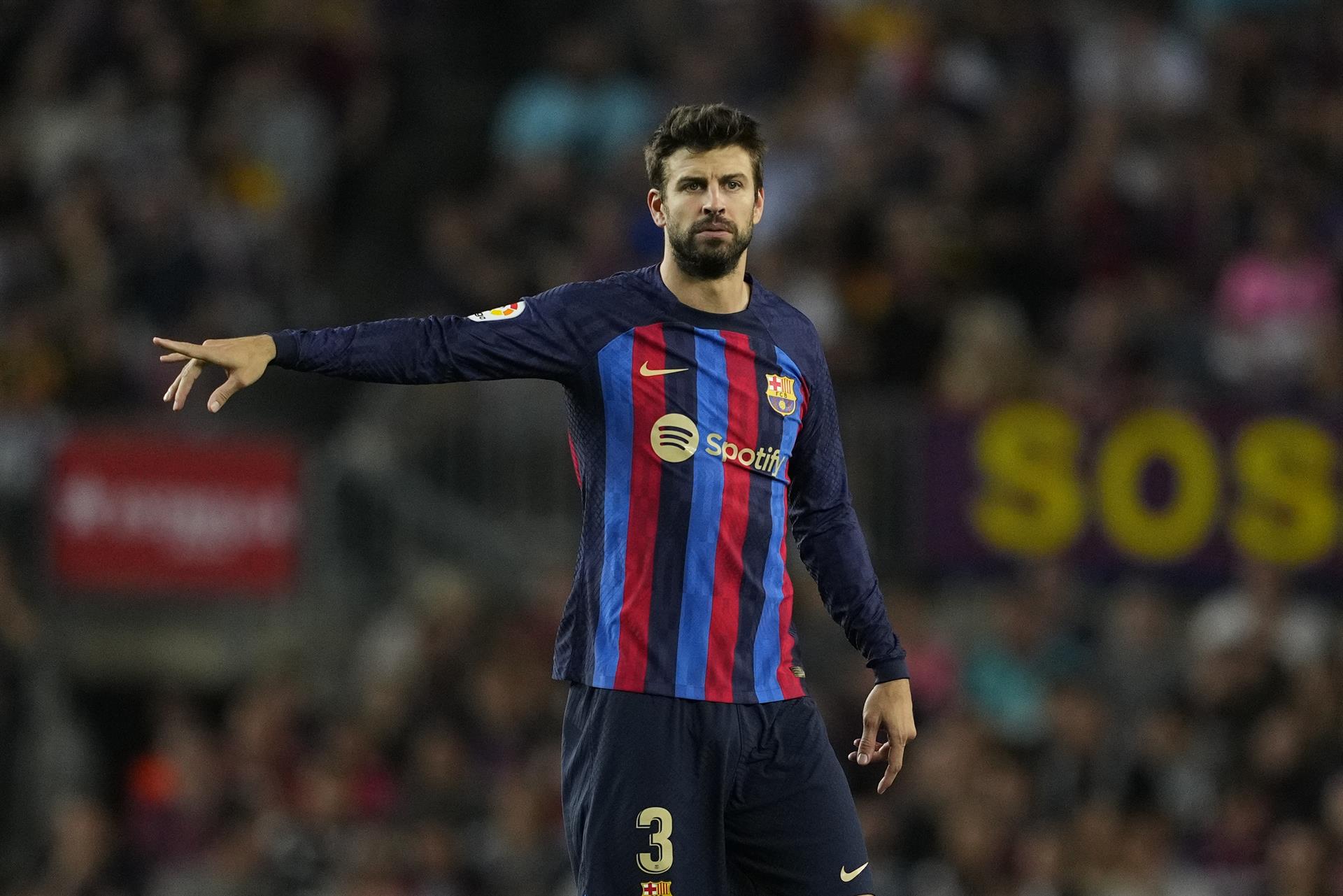 Los movimientos de Piqué que provocaron críticas de los hinchas del Barcelona (Video)