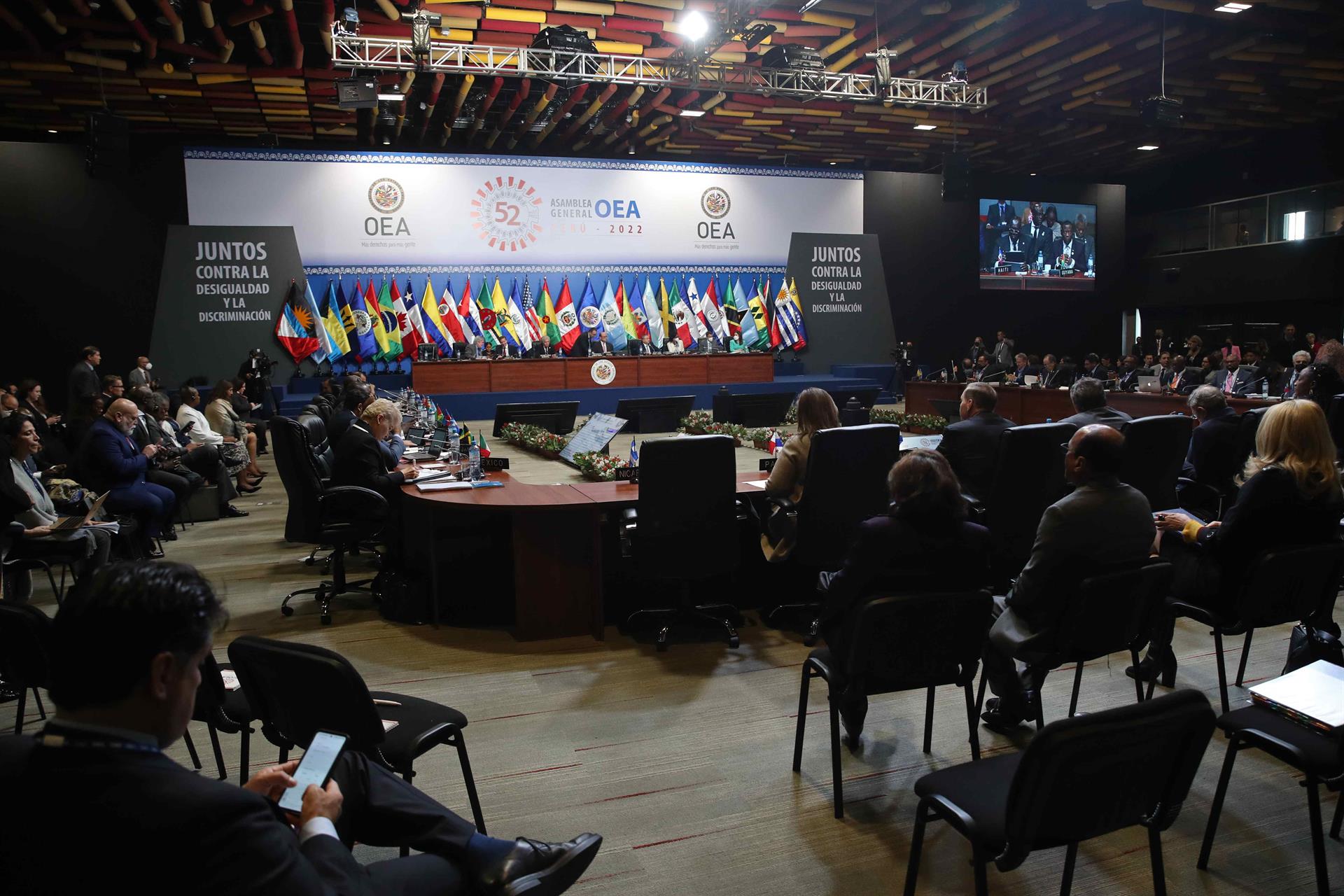 EEUU pide que la OEA condene a Nicaragua, Venezuela y Rusia