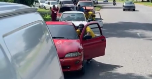 Vuelve la odisea para surtir gasolina en Aragua: reportan escasez del 60%