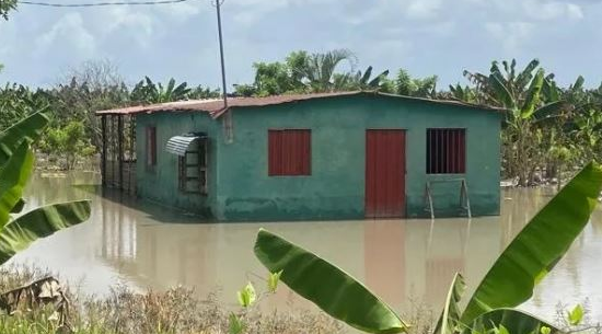 Ríos a tope y canales tapiados afectan a pequeños productores en sur del Lago de Maracaibo